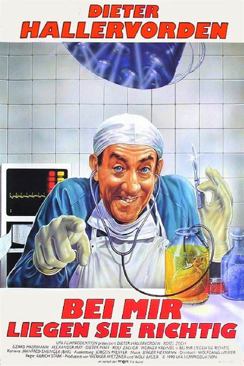 Bei mir liegen Sie richtig Poster