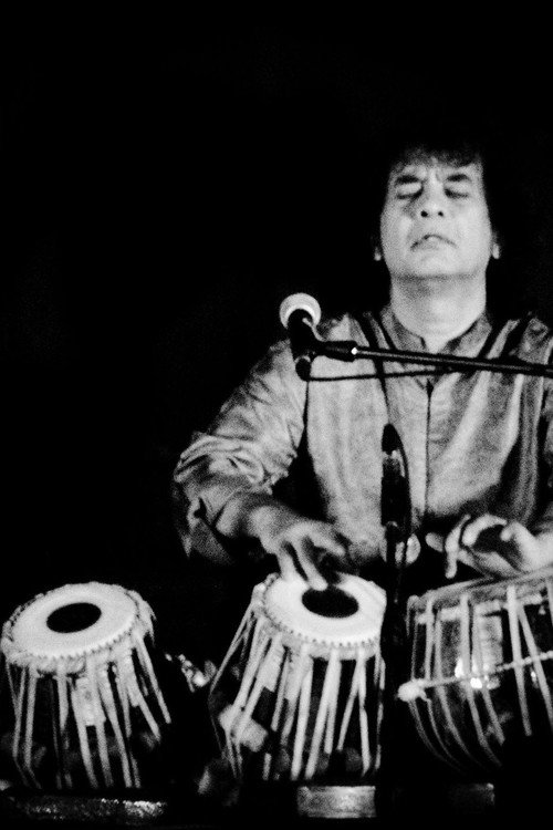 The Speaking Hand: Zakir Hussain and the Art of the Indian Drum Poster
