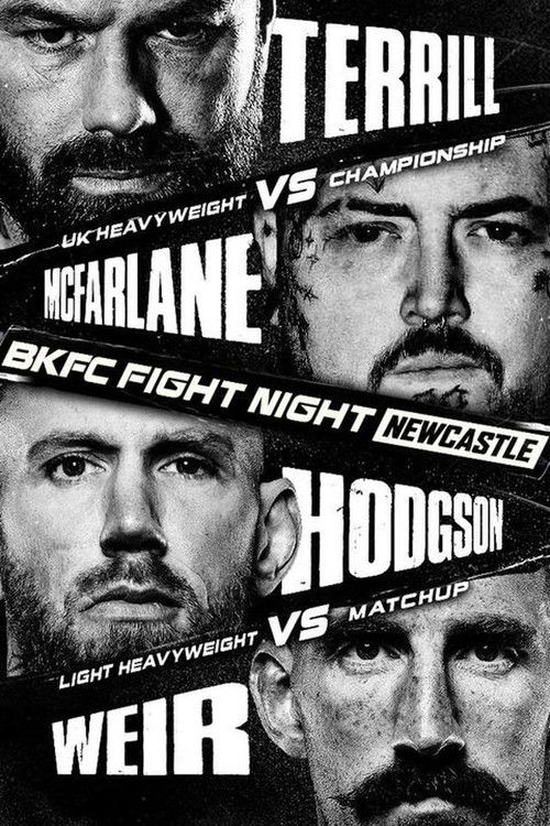 BKFC Fight Night Newcastle 2026: Mick Terrill vs Jay McFarlane Poster