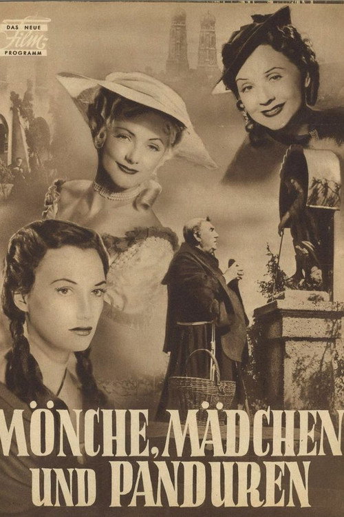 Monks, Girls and Pandours Poster