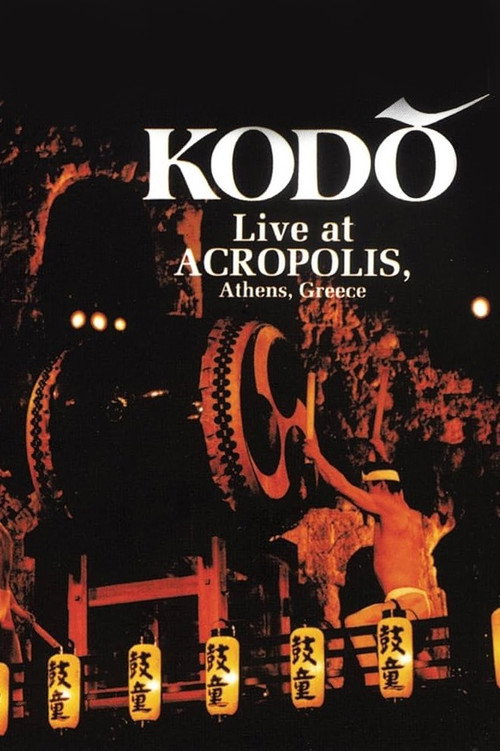 Kodō: Live at the Acropolis Poster