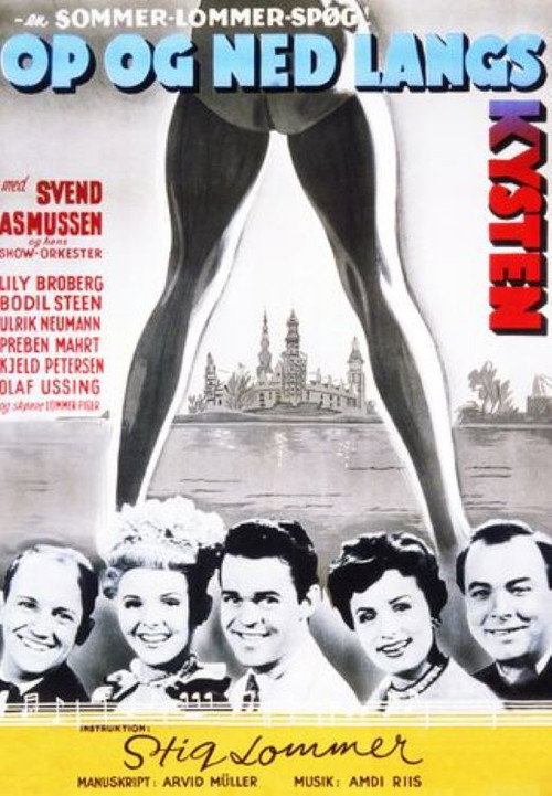 Op og ned langs kysten Poster