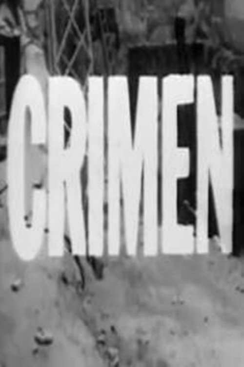 Crimen Poster