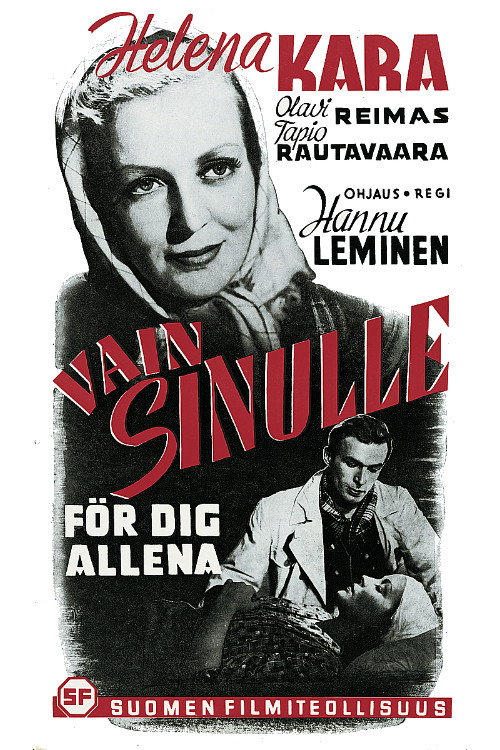 Vain sinulle Poster