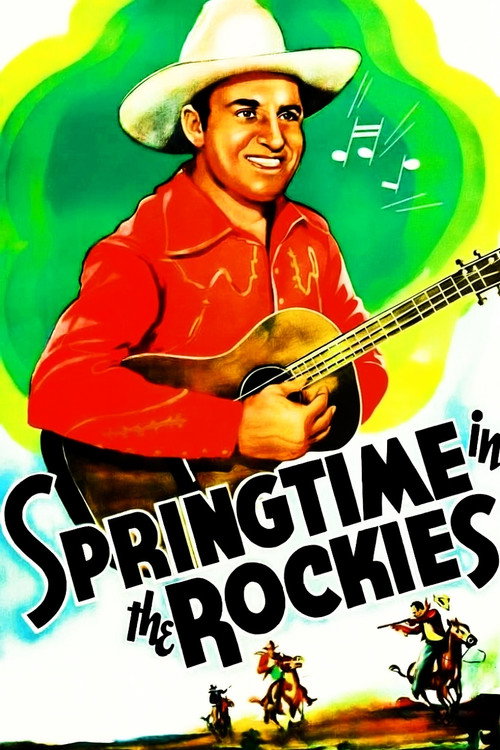 Springtime in the Rockies Poster