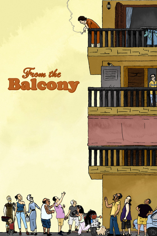 From The Balcony Poster