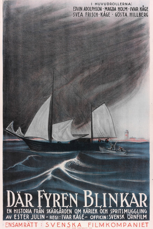 Där fyren blinkar Poster
