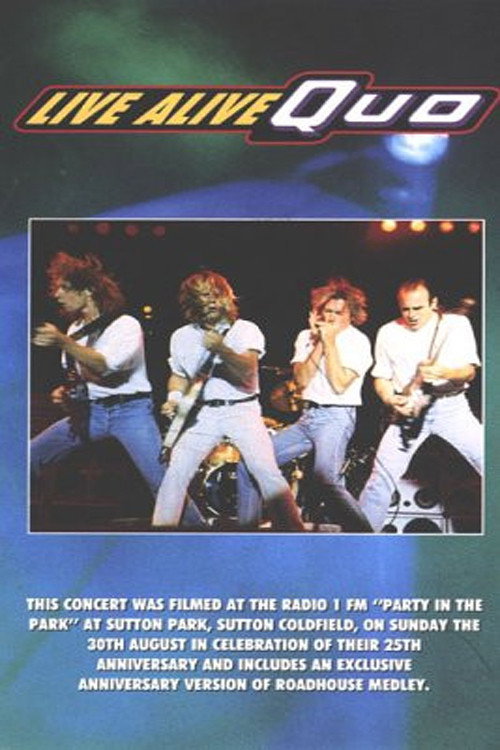 Status Quo – Live Alive Quo Poster