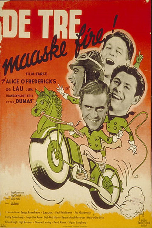 De tre måske fire Poster