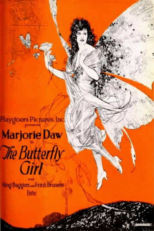 The Butterfly Girl Poster