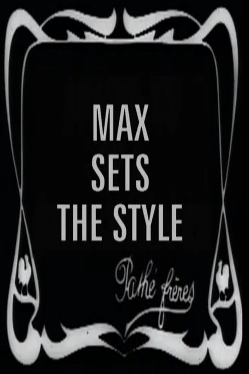 Max Sets the Fashion Poster