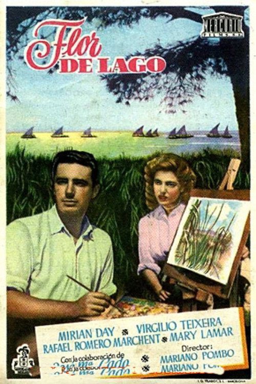 Flor de lago Poster