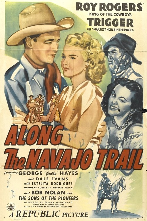 Along the Navajo Trail Poster