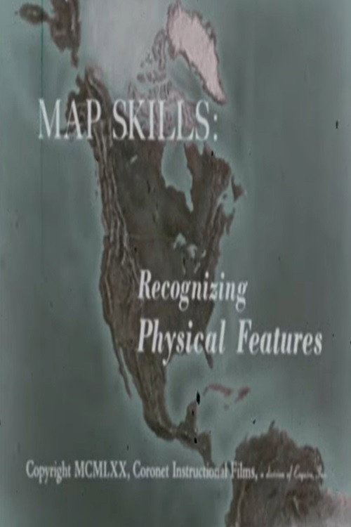 Map Skills: Recognizing Physical Features Poster