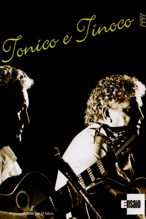 Tonico e Tinoco: Programa Ensaio Poster