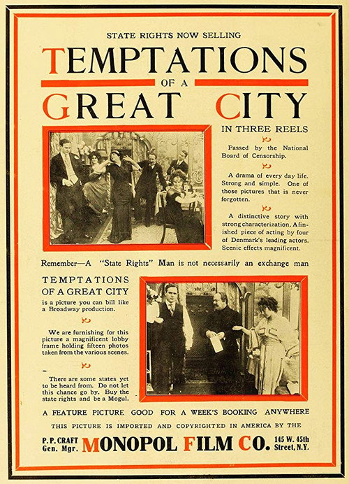 Temptations of a Great City Poster