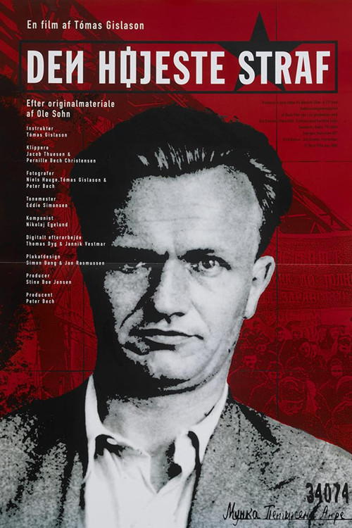 Den højeste straf Poster