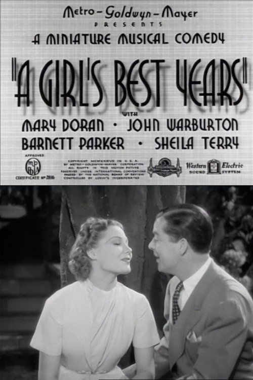 A Girl's Best Years Poster