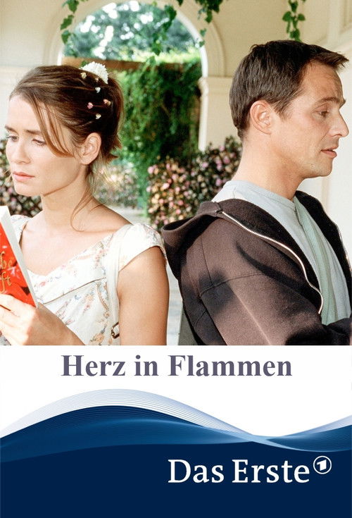 Herz in Flammen Poster