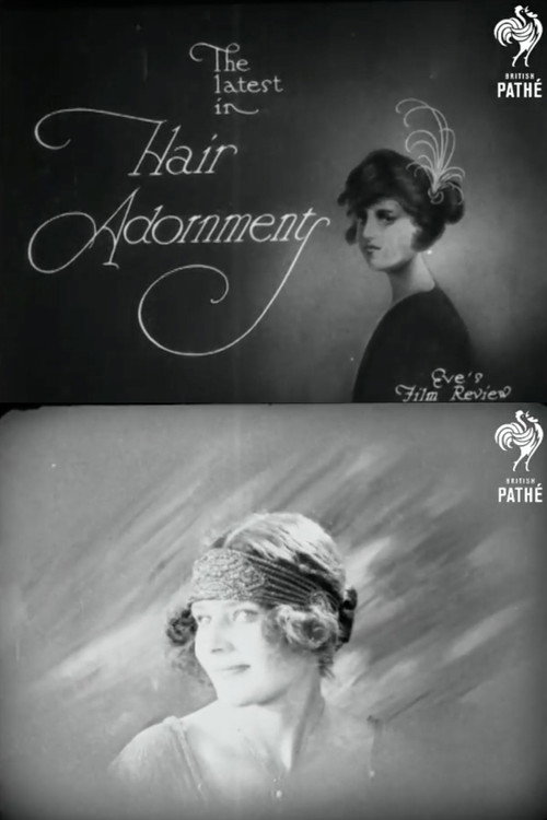 The Latest In Hair Adornments Poster