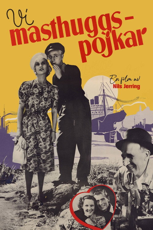 Vi masthuggspojkar Poster