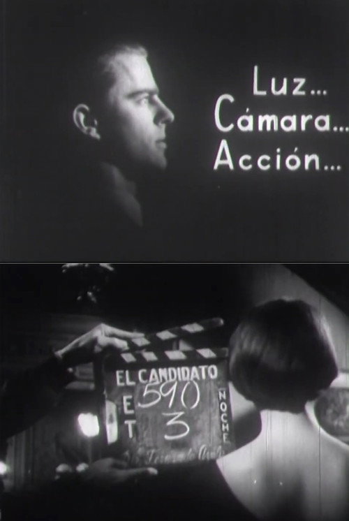 Luz, cámara, acción Poster