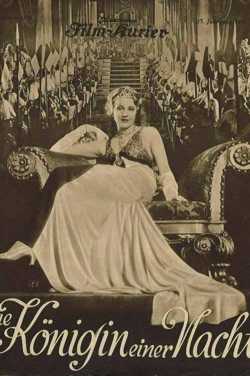 Die Königin einer Nacht Poster