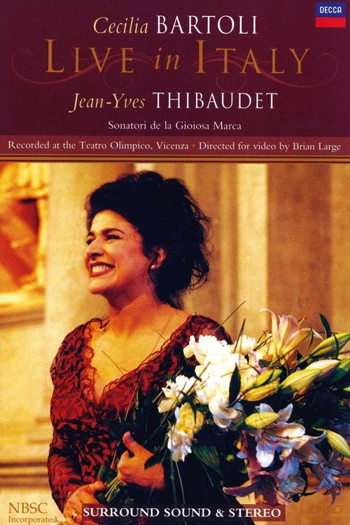 Bartoli in Italy Poster