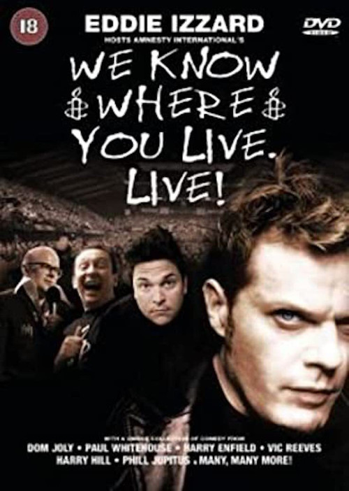 We Know Where You Live. Live! Poster