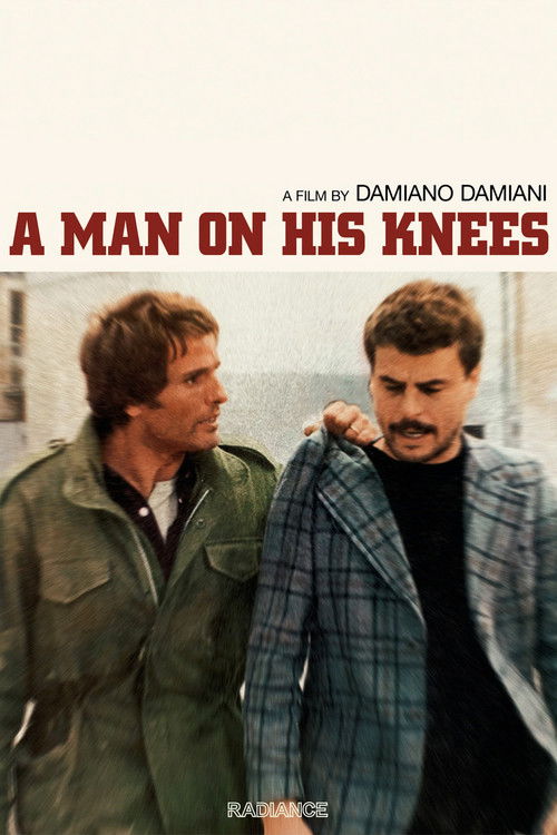 A Man on His Knees Poster