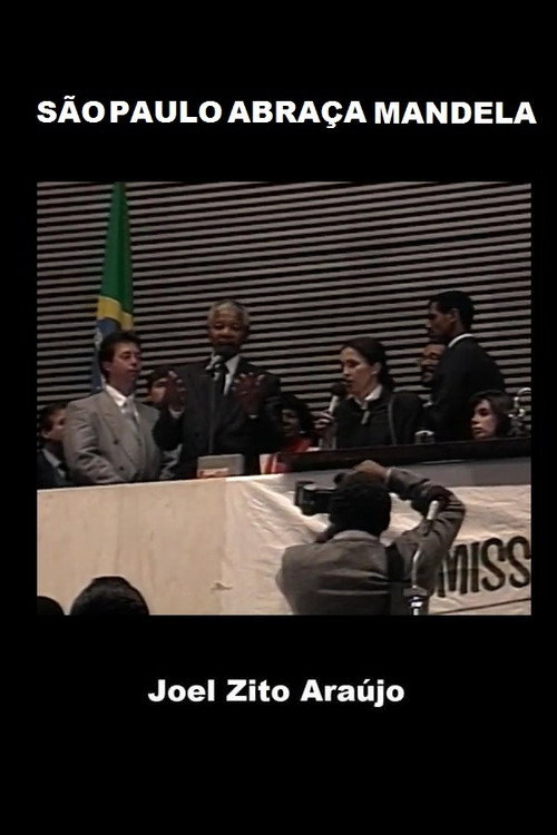 São Paulo Abraça Mandela Poster