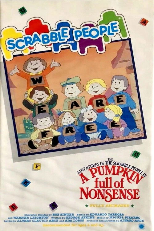 The Adventures of the Scrabble People in a Pumpkin Full of Nonsense Poster