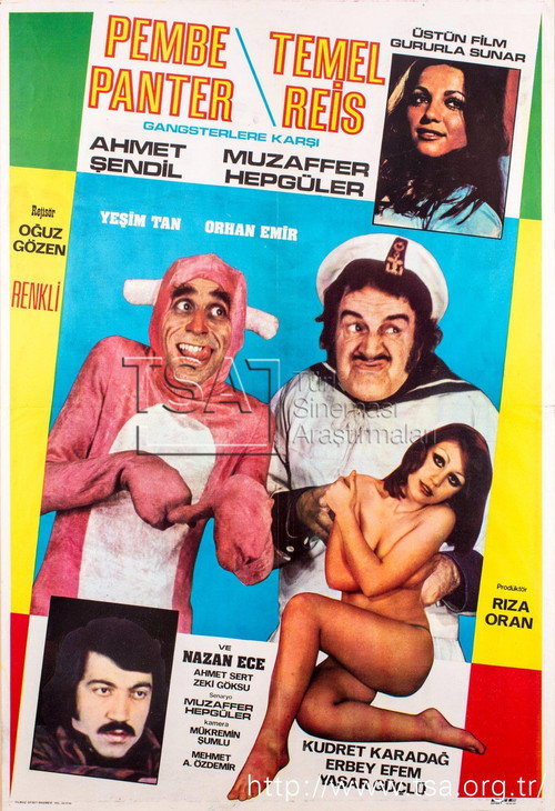 Pembe Panter ve Temel Reis Gangsterlere Karşı Poster