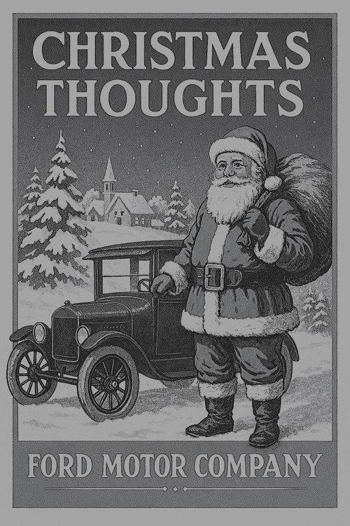 Christmas Thoughts Poster