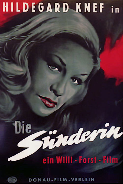 Die Sünderin Poster