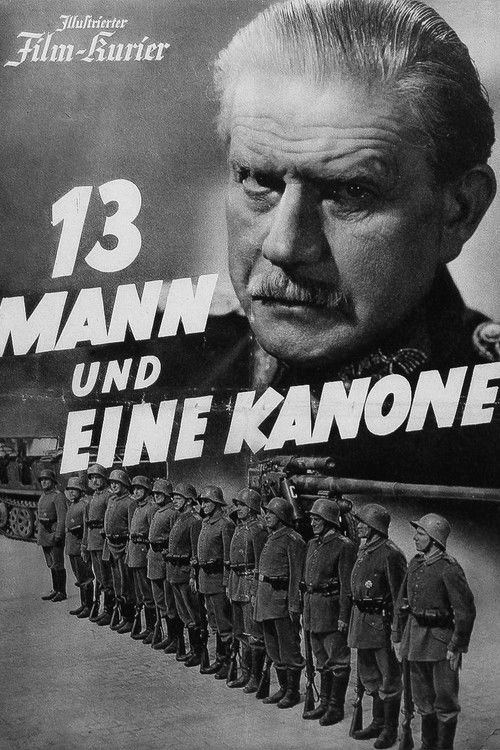 Dreizehn Mann und eine Kanone Poster