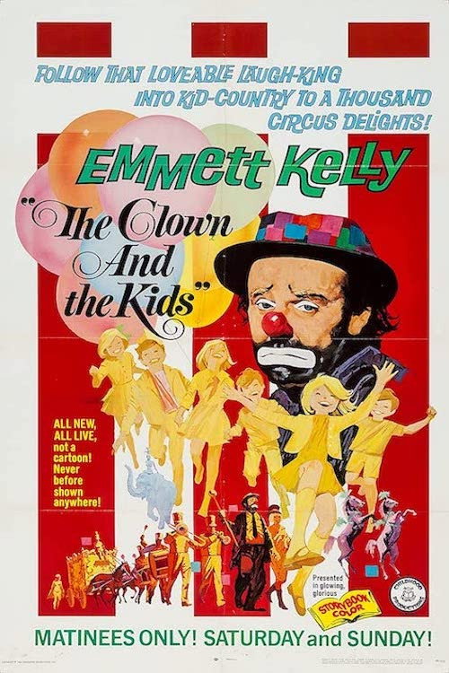 The Clown and the Kids Poster