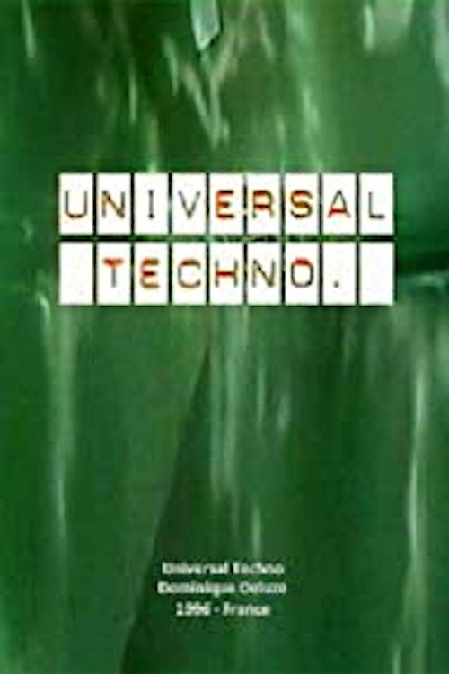Universal Techno Poster