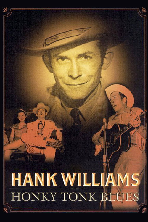 Hank Williams: Honky Tonk Blues Poster