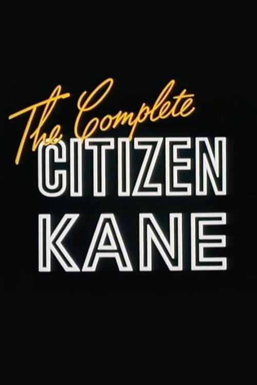 The Complete 'Citizen Kane' Poster