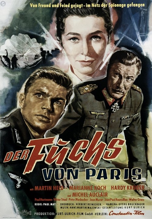 The Fox of Paris Poster