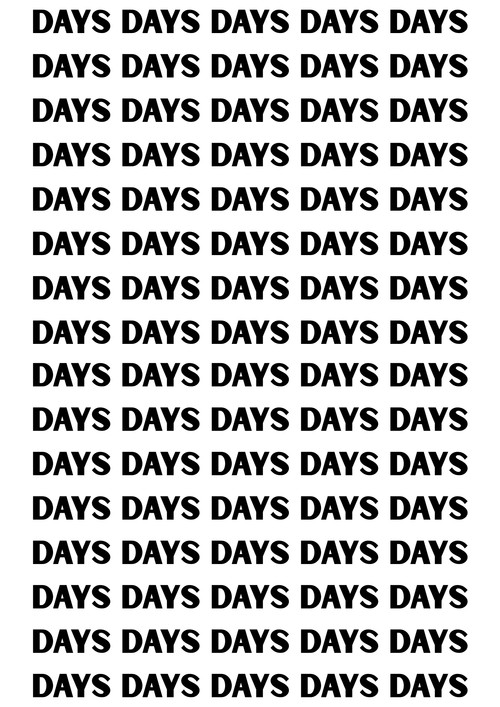 Days Poster
