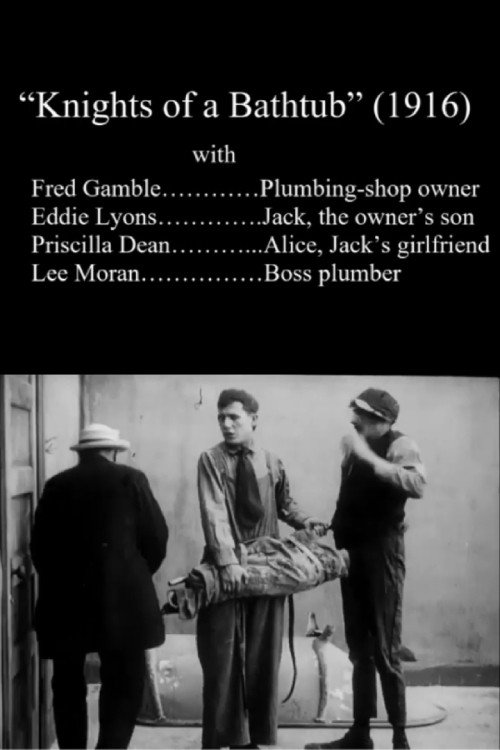 Knights of a Bathtub Poster