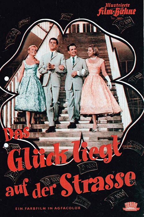Das Glück liegt auf der Straße Poster