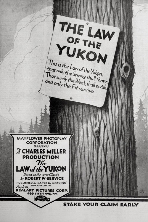 The Law of the Yukon Poster