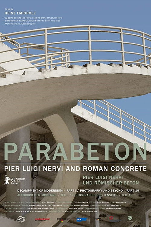 Parabeton: Pier Luigi Nervi and Roman Concrete Poster
