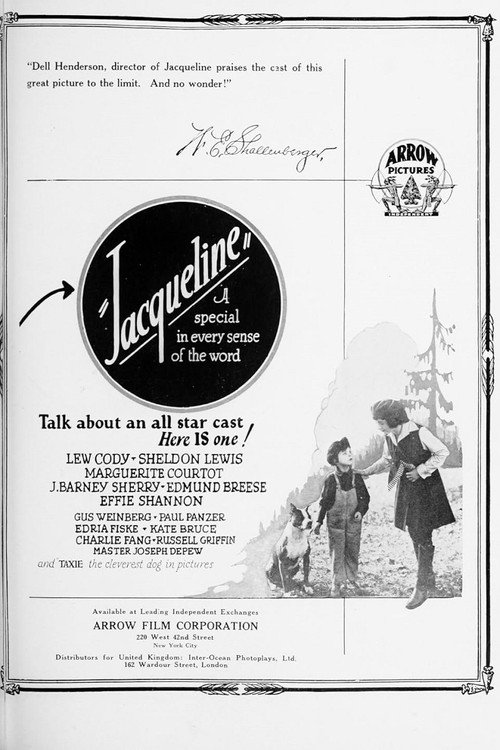 Jacqueline, or Blazing Barriers Poster