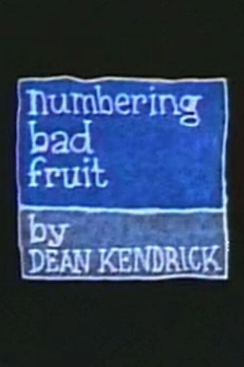 Numbering Bad Fruit Poster