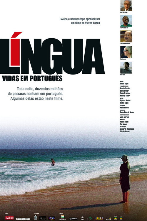Língua - Vidas em Português Poster