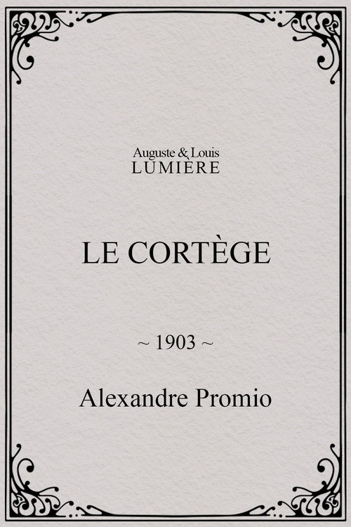 Le cortège Poster